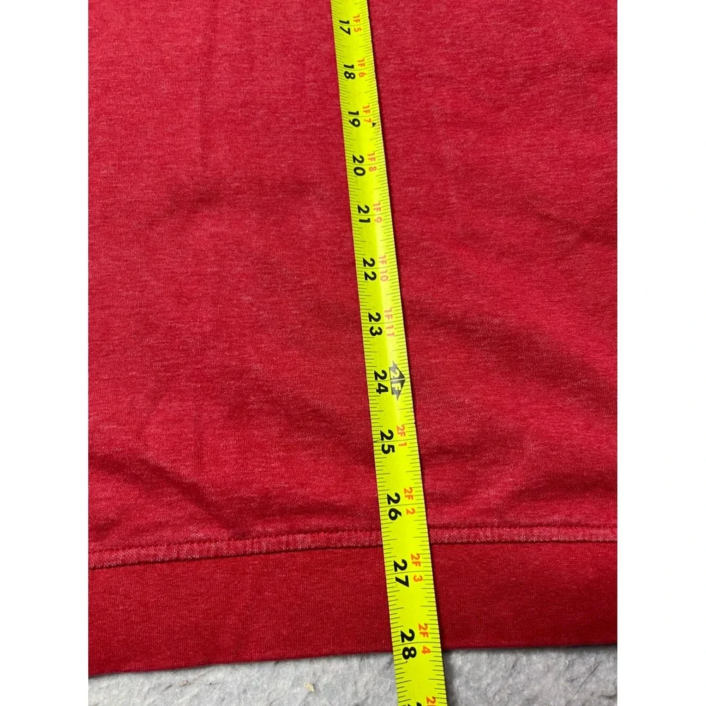 Southern Proper Canal Pullover Mens 2XL Red Quarter Zip Mock Neck Sweater‎